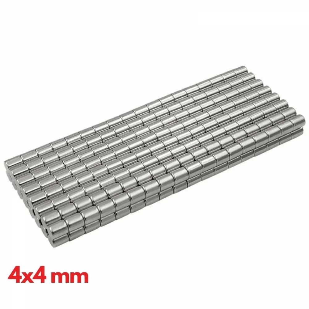 N35 4x4mm Neodyum Mıknatıs 400 Adet, Yuvarlak, Nikel Kaplamalı Kaliteli Ve Dayanıklı Ürün N35 4x4mm Neodyum Mıknatıs 400 Adet, Yuvarlak, Nikel Kaplamalı Kaliteli Ve Dayanıklı Ürün