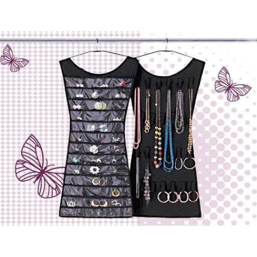 Elbise Şeklinde Takı Organizeri - Siyah Elbise Şeklinde Takı Organizeri - Siyah