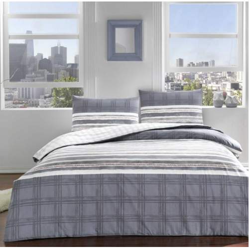 Çift Kişilik Ranforce Nevresim Takımı Sidra Lacivert Çift Kişilik Ranforce Nevresim Takımı Sidra Lacivert