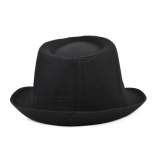 Çocuk Boy Siyah Kumaş Fötr Şapka Gösteri Şapkası Michael Jackson Şapkası 54 No Çocuk Boy Siyah Kumaş Fötr Şapka Gösteri Şapkası Michael Jackson Şapkası 54 No