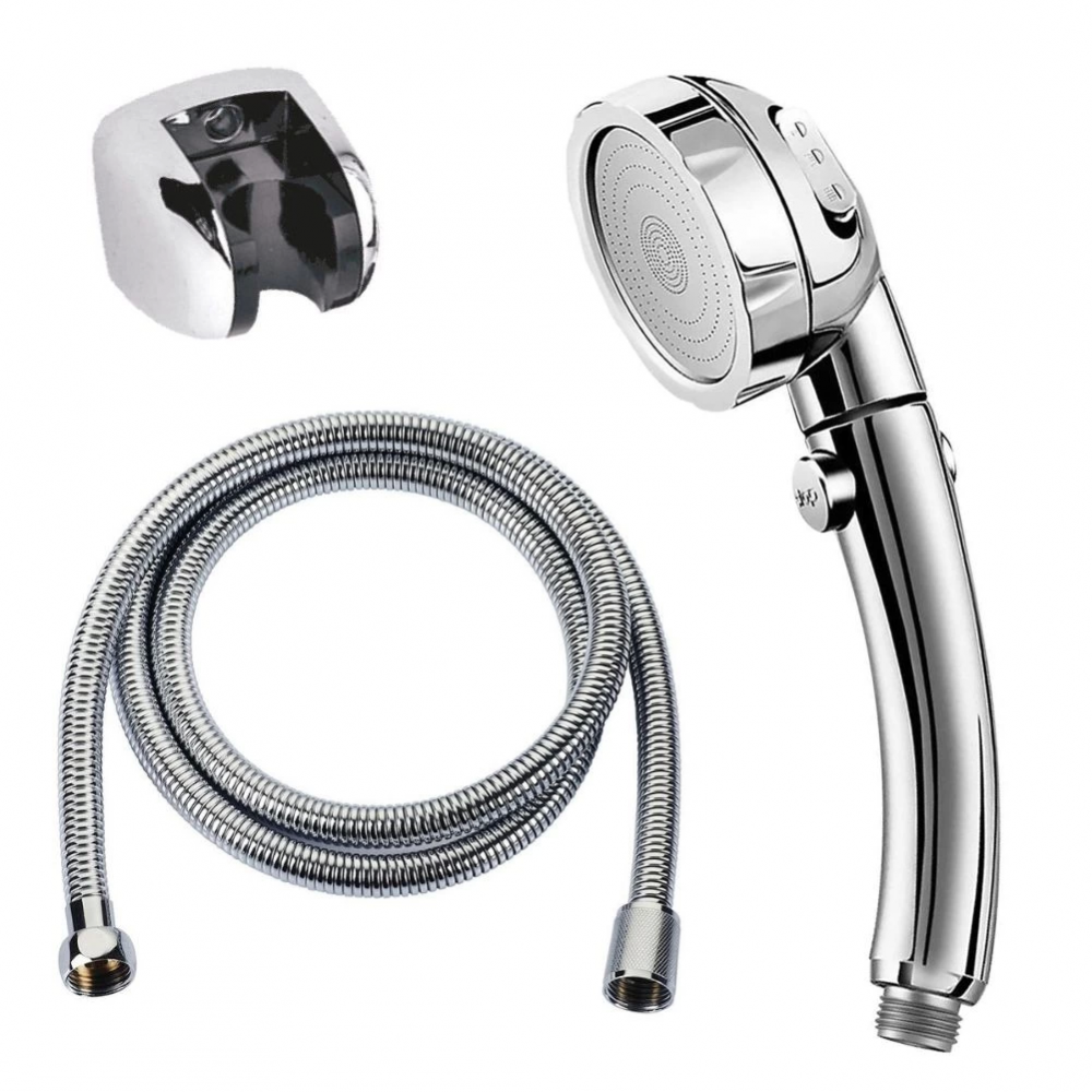 Su Tasarruflu Duş Başlığı Aç Kapa Özellikli 3 Kademeli Su Akış Ayar Fonksiyonu Su Tasarruflu Duş Başlığı Aç Kapa Özellikli 3 Kademeli Su Akış Ayar Fonksiyonu