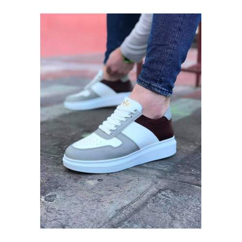 Beyaz Taba Erkek Casual Ayakkabı Beyaz Taba Erkek Casual Ayakkabı