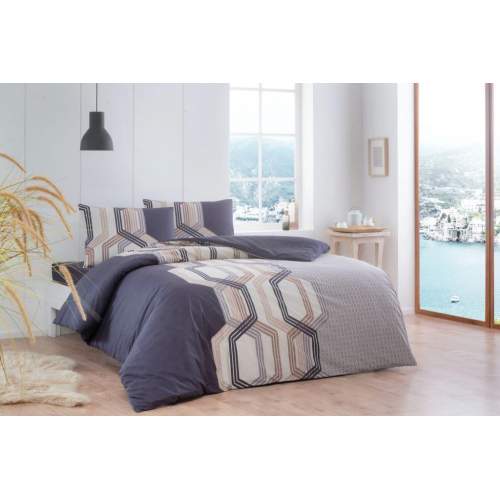 Ranforce Tek Kişilik Nevresim Takımı Vesper Kahve Ranforce Tek Kişilik Nevresim Takımı Vesper Kahve