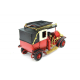 Vintage Tasarım Dekoratif Metal  Araba Çerçeveli