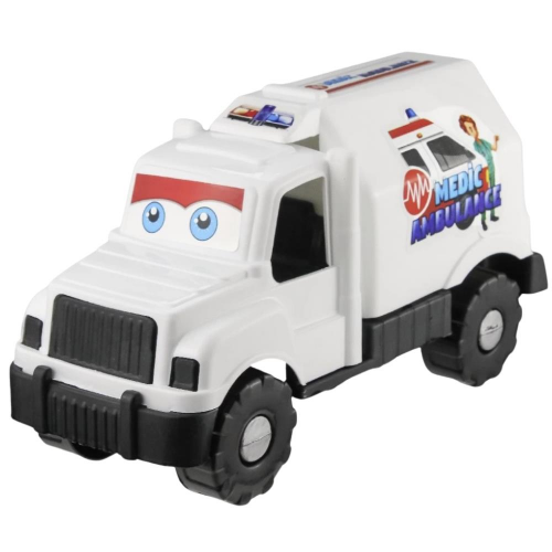 Ambulans Ekip Arabası - Plastik 27cm - KS-781 (Lisinya) Ambulans Ekip Arabası - Plastik 27cm - KS-781 (Lisinya)