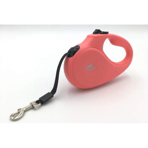 Seri Otomatik Makaralı Köpek Gezdirme 15 kg / 5 M Pembe