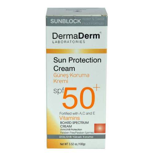 Güneş Koruma Kremi Spf 50+ Faktör Parabensiz UVA/UVB Yüksek Koruma 100 Gr Güneş Koruma Kremi Spf 50+ Faktör Parabensiz UVA/UVB Yüksek Koruma 100 Gr