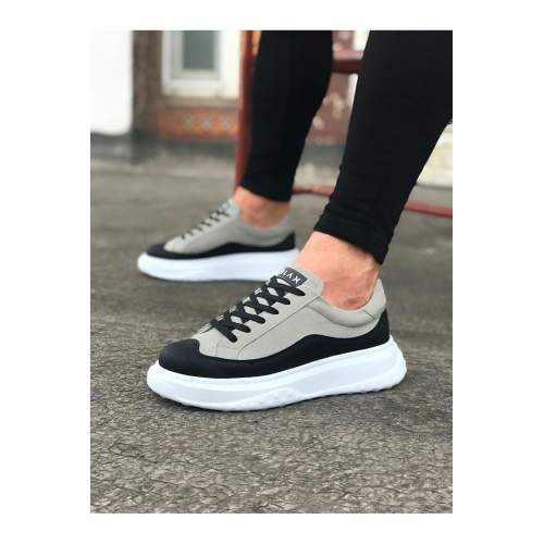 Siyah Gri Erkek Ayakkabı Siyah Gri Erkek Ayakkabı