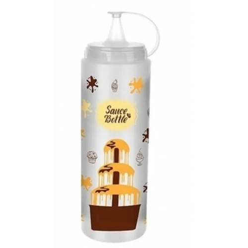 Çikolata Sos Şişesi - Şeffaf - 700 ML Çikolata Sos Şişesi - Şeffaf - 700 ML