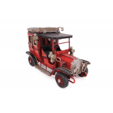 Vintage Tasarım Dekoratif Metal  Araba Çerçeveli