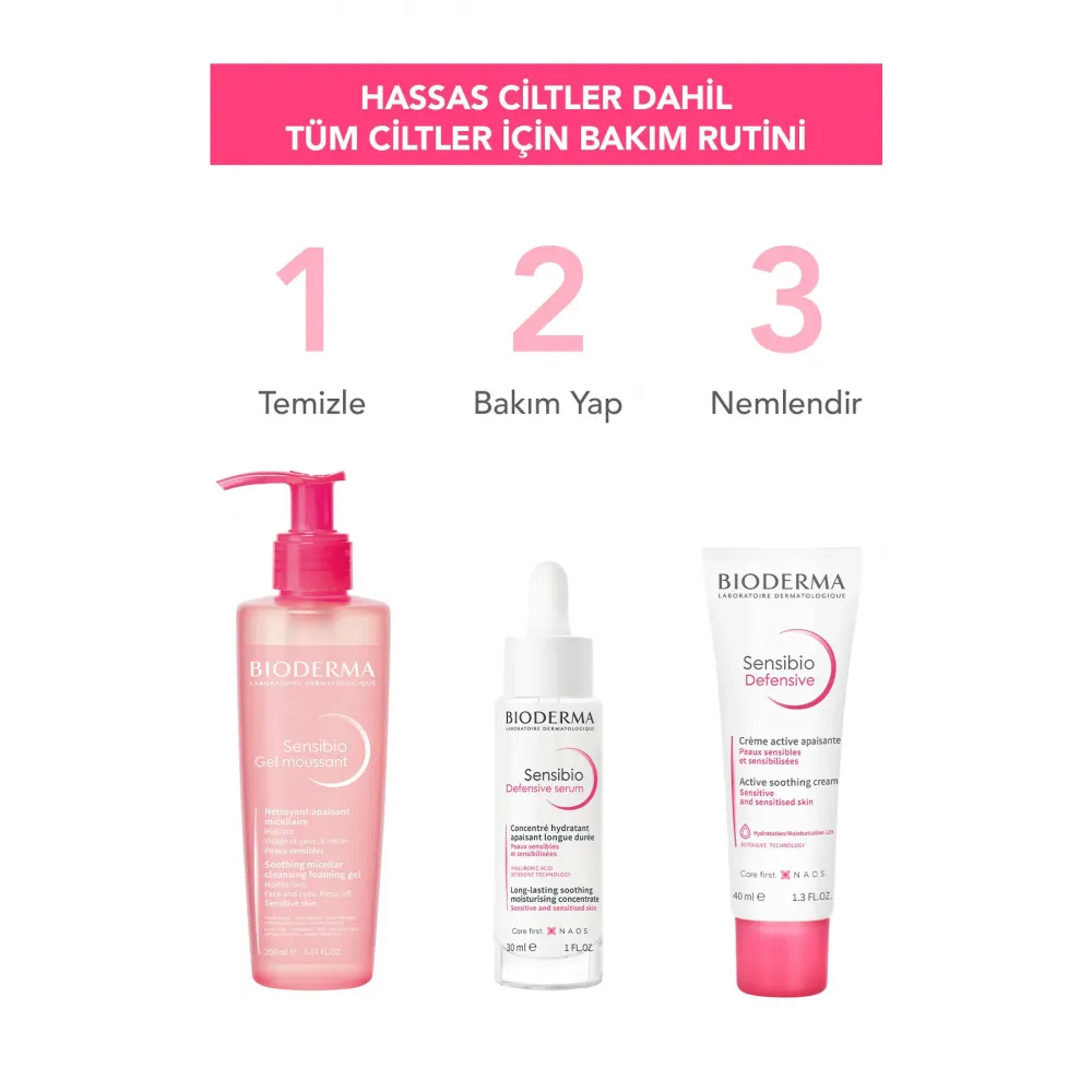 Bioderma Sensibio Defensive Hassas Ciltler Kırışıklık, Yaşlanma Karşıtı Nemlendirici Antioksidan Serum 30 ml Bioderma Sensibio Defensive Hassas Ciltler Kırışıklık, Yaşlanma Karşıtı Nemlendirici Antioksidan Serum 30 ml