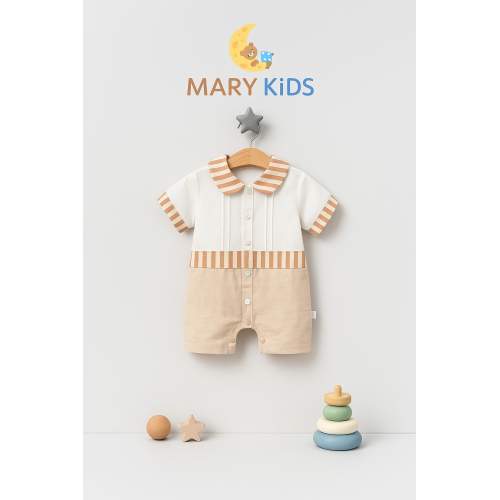 MARY KİDS Bebek Erkek Yazlık Tulum MARY KİDS Bebek Erkek Yazlık Tulum