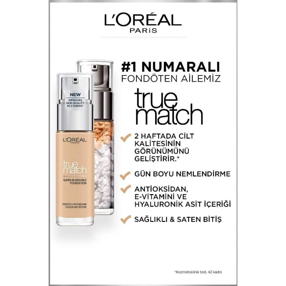 Loreal Paris True Match 1.5N Linen Fondöten Loreal Paris True Match 1.5N Linen Fondöten