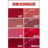 Maybelline Vinyl Ink No:15 Peachy Likit Ruj Maybelline Vinyl Ink No:15 Peachy Likit Ruj
