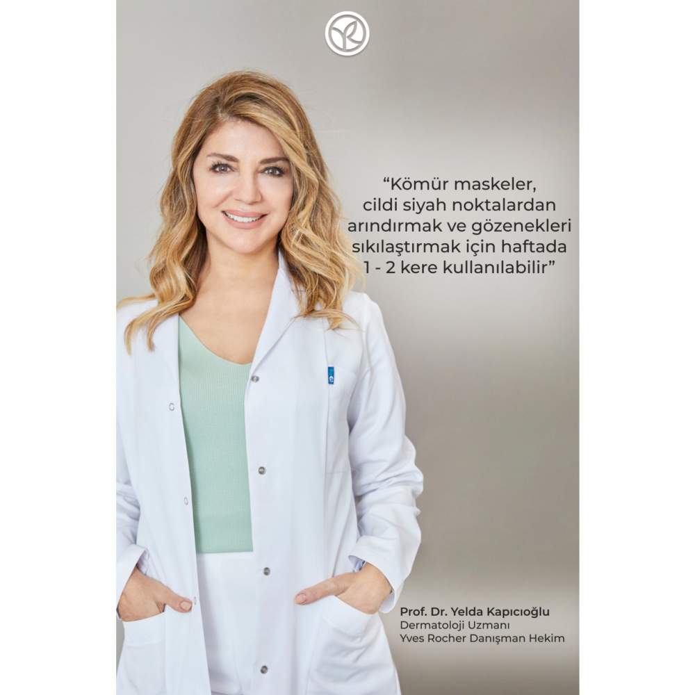 Yves Rocher Arındırıcı Siyah Nokta Karşıtı Kömür Maske-Süksinik Asit-Sebo Active Clear Botanik Kompleks-75ml Yves Rocher Arındırıcı Siyah Nokta Karşıtı Kömür Maske-Süksinik Asit-Sebo Active Clear Botanik Kompleks-75ml