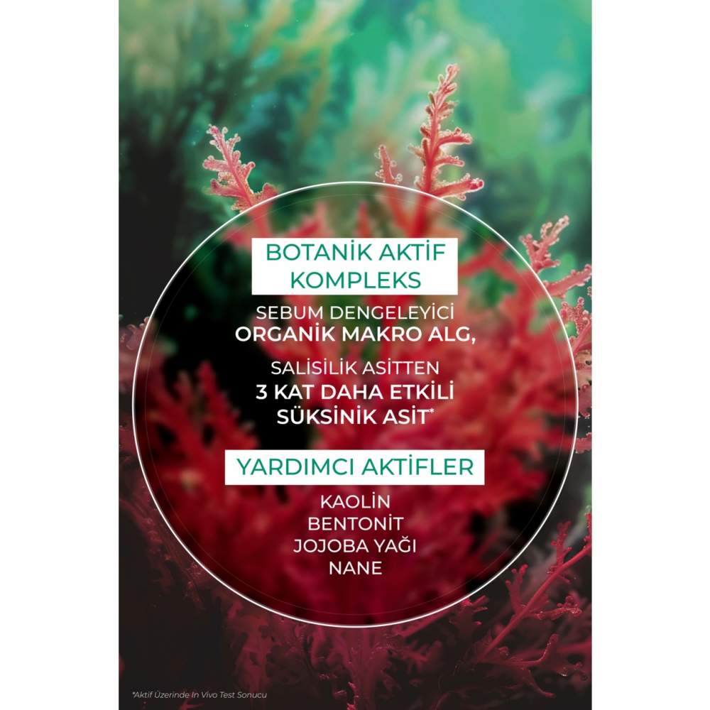 Yves Rocher Arındırıcı Siyah Nokta Karşıtı Kömür Maske-Süksinik Asit-Sebo Active Clear Botanik Kompleks-75ml Yves Rocher Arındırıcı Siyah Nokta Karşıtı Kömür Maske-Süksinik Asit-Sebo Active Clear Botanik Kompleks-75ml