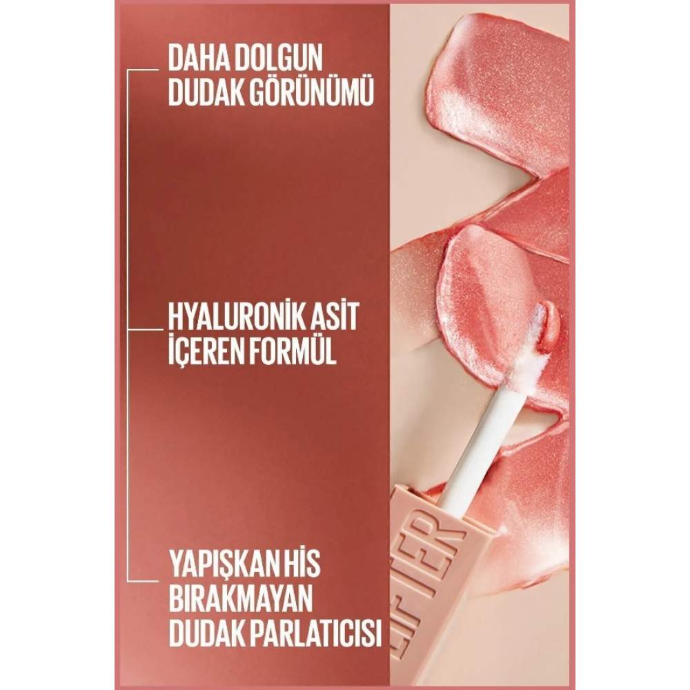 Maybelline New York Lifter Gloss 003 Moon Nemlendirici Dudak Parlatıcısı Maybelline New York Lifter Gloss 003 Moon Nemlendirici Dudak Parlatıcısı