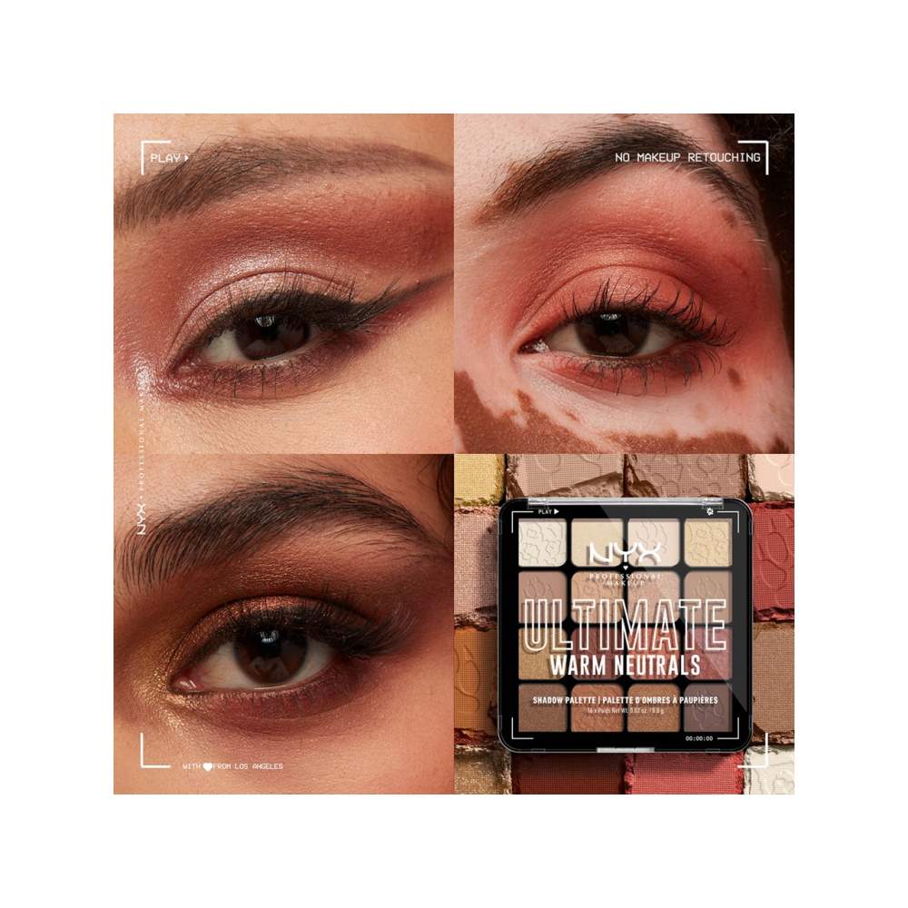 Nyx Professional Makeup Ultimate Shadow Palette Warm Neutrals Göz Farı Nyx Professional Makeup Ultimate Shadow Palette Warm Neutrals Göz Farı