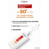 Loreal Paris Revitalift Clinical SPF50+ 50 ml Yüz Güneş Kremi Loreal Paris Revitalift Clinical SPF50+ 50 ml Yüz Güneş Kremi