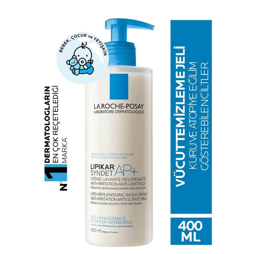 Lipikar Syndet Ap+ Çok Kuru Ve Hassas Ciltler Için Yüz Ve Vücut Yıkama Jeli 400 Ml
