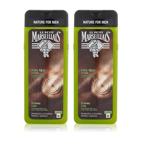 Le Petit Marseillais Ardıç Ağacı ve Füjer 2x400 ml Erkek Duş Jeli Le Petit Marseillais Ardıç Ağacı ve Füjer 2x400 ml Erkek Duş Jeli