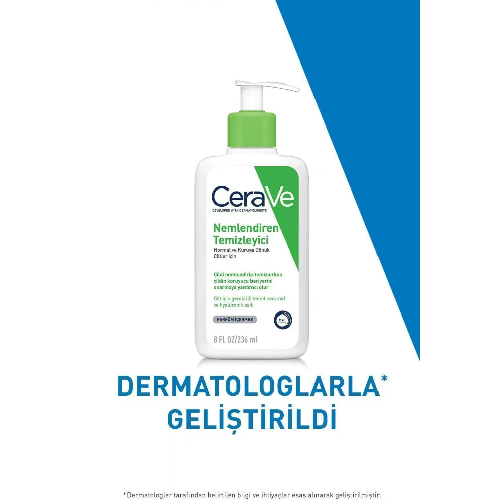CeraVe 236 ml Hydrating Cleanser Nemlendiren Temizleyici CeraVe 236 ml Hydrating Cleanser Nemlendiren Temizleyici