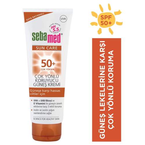Sebamed Sun Cream 75 ml Spf50+ Çok Yönlü Koruyucu Güneş Kremi Sebamed Sun Cream 75 ml Spf50+ Çok Yönlü Koruyucu Güneş Kremi