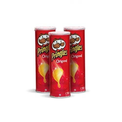 Pringles Original 165 gr 3'lü Paket Cips Pringles Original 165 gr 3'lü Paket Cips