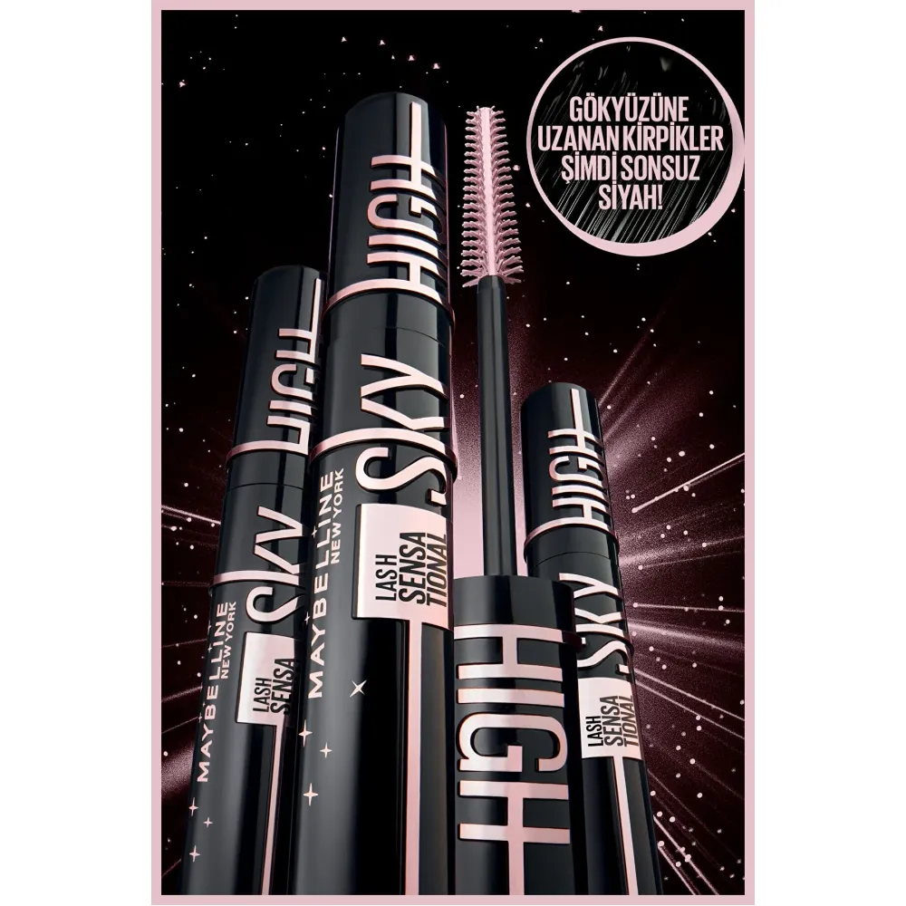 Maybelline New York Lash Sensational Sky High Cosmic Black Maskara Maybelline New York Lash Sensational Sky High Cosmic Black Maskara
