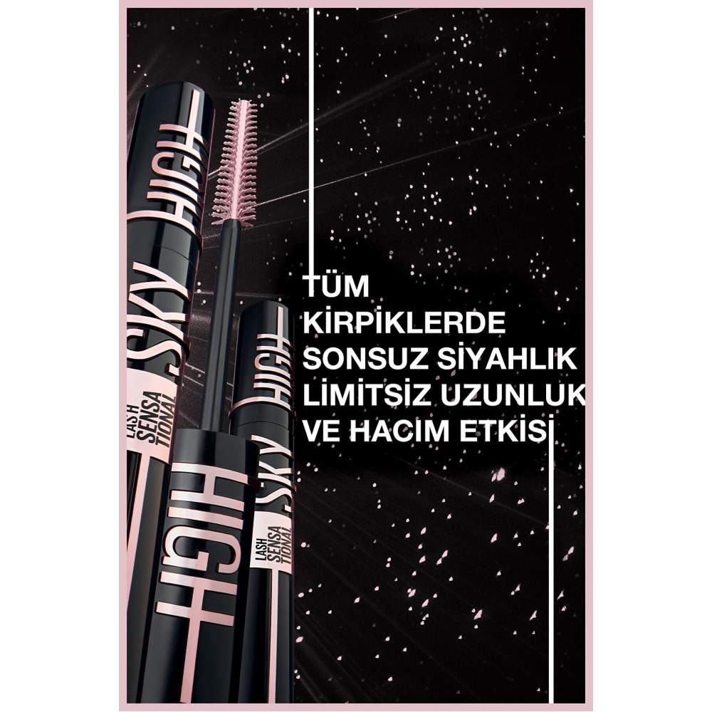 Maybelline New York Lash Sensational Sky High Cosmic Black Maskara Maybelline New York Lash Sensational Sky High Cosmic Black Maskara