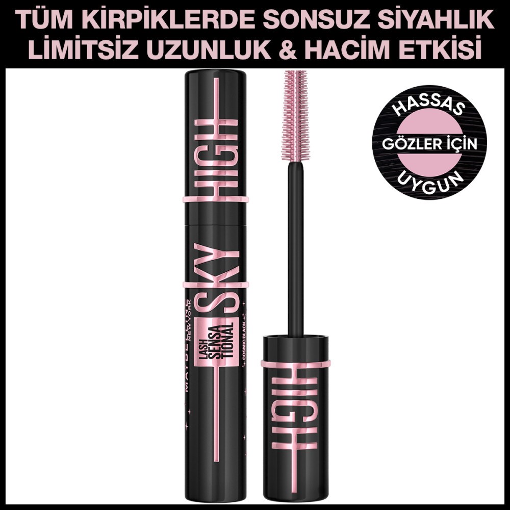 Maybelline Sky High Cosmic Black Maskara Maybelline Sky High Cosmic Black Maskara