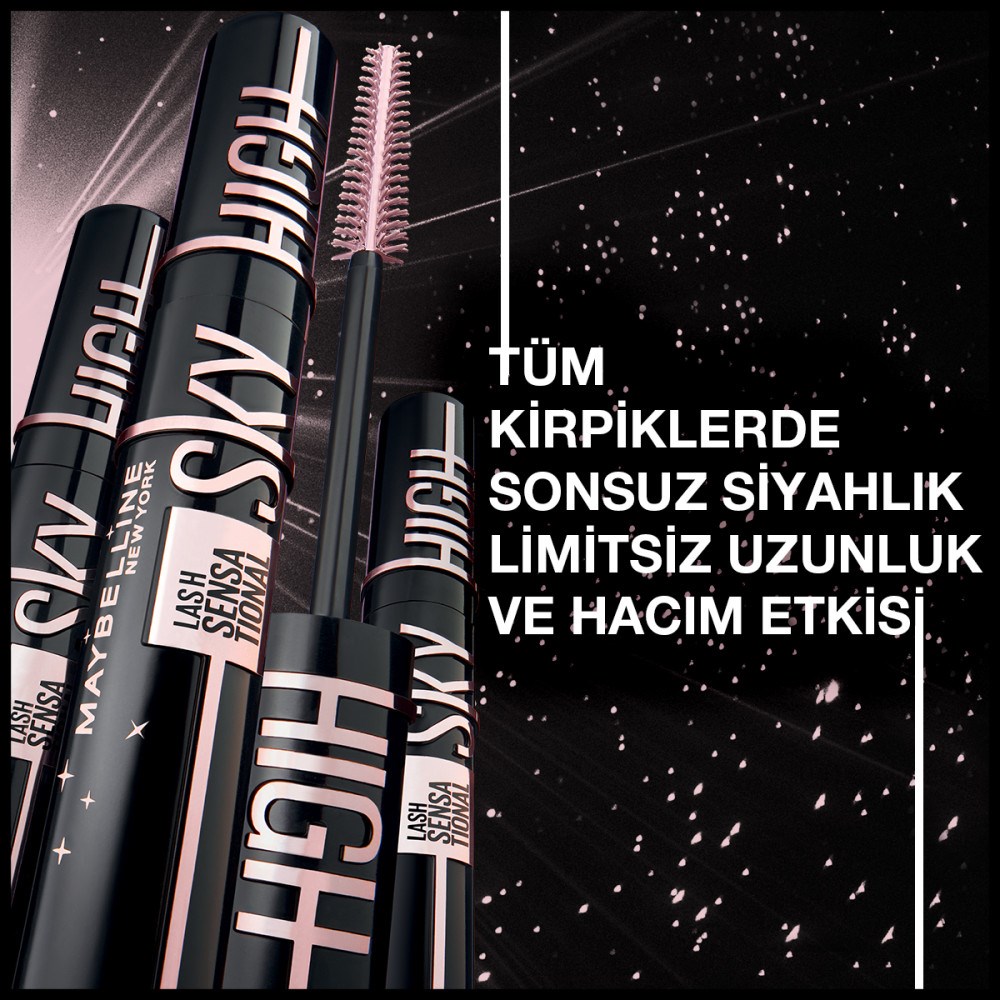 Maybelline Sky High Cosmic Black Maskara Maybelline Sky High Cosmic Black Maskara