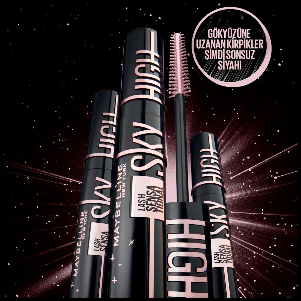 Maybelline Sky High Cosmic Black Maskara Maybelline Sky High Cosmic Black Maskara