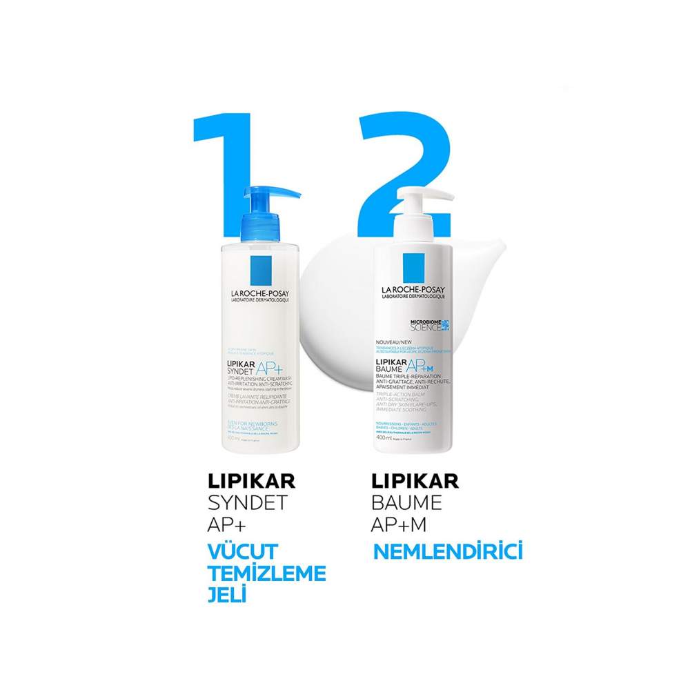 La Roche-Posay Lipikar Baume AP+ M 400 ml Yatıştırıcı Balm La Roche-Posay Lipikar Baume AP+ M 400 ml Yatıştırıcı Balm