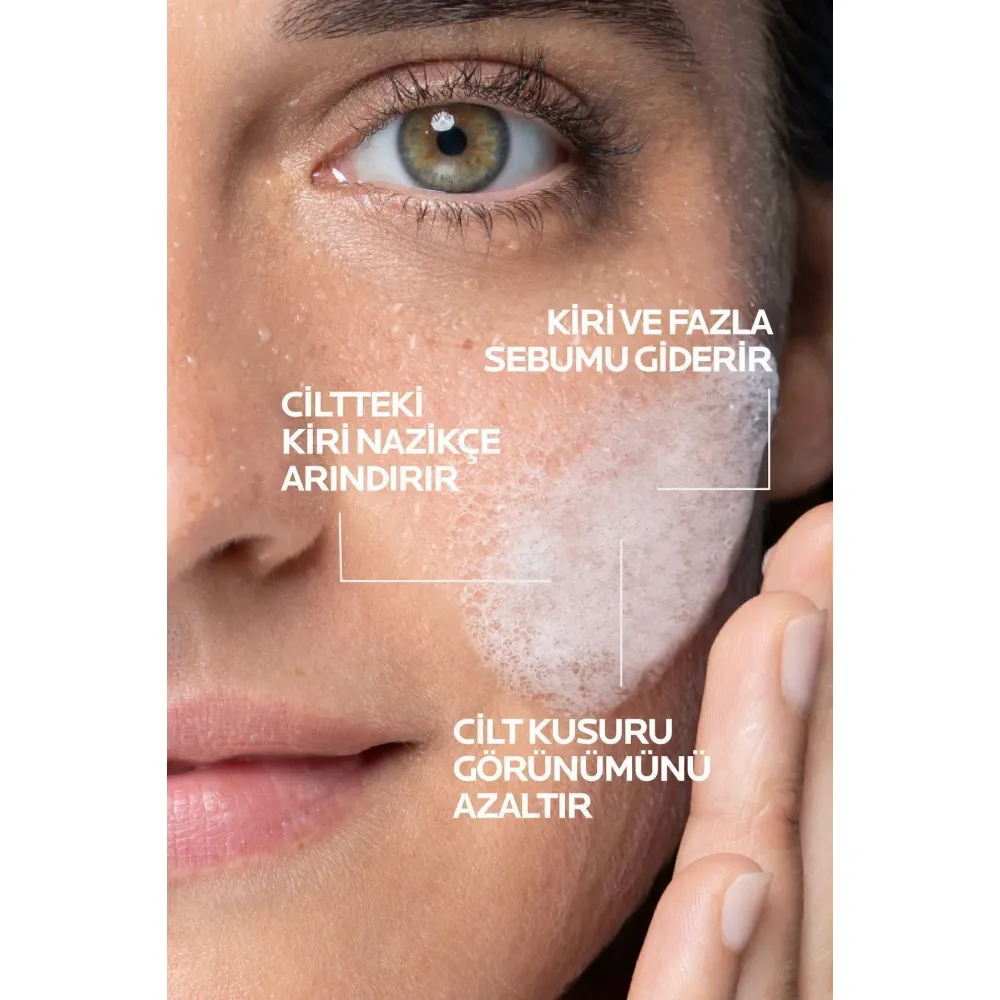 La Roche-Posay Effaclar Yağlı ve Akneye Eğilimli Ciltler için 400 ml Temizleme Jeli La Roche-Posay Effaclar Yağlı ve Akneye Eğilimli Ciltler için 400 ml Temizleme Jeli
