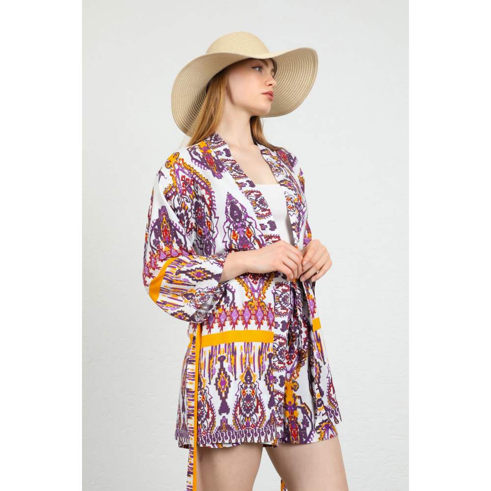 KAKTÜS Viskon Empirme Kumaş Etnik Desen Kısa Kadın Kimono-Lila SDBW4xNaU0TI KAKTÜS Viskon Empirme Kumaş Etnik Desen Kısa Kadın Kimono-Lila SDBW4xNaU0TI